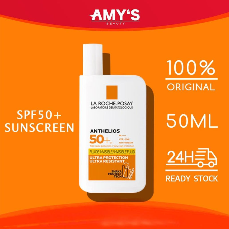 Protetor Solar LA ROCHE-POSAY ANTHELIOS Original 50ml Ultra SPF50 Anti-Shine Invisible Fluid | Anti-Imperfection - TadShop
