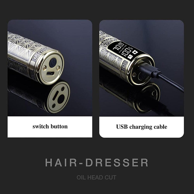 Professional Electric Random Designer Male Beard Paragraph Hair Cutting Machine - TadShop