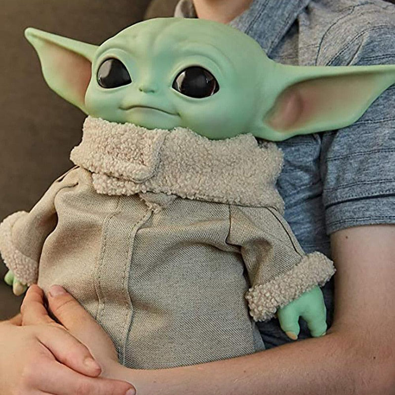 Disney Yoda Figure Grogu Plush Action Figure Toys Yoda Baby Star Wars The Mandalorian 28cm Pvc Anime Dolls Gifts For Children - TadShop